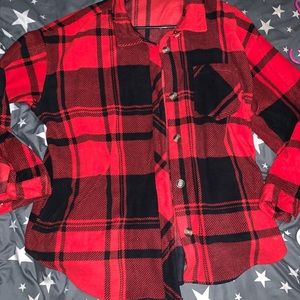 Maurice’s Buffalo plaid shacket